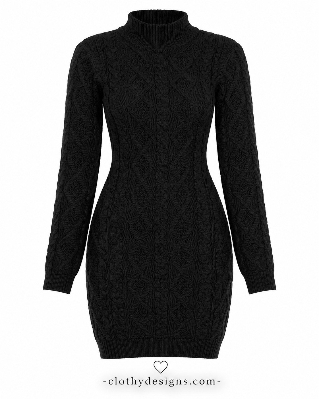 Women Elegant Warm Dresses Outfits Clothes  title                Women's Fall Winter Twist-Knit Backless Mini Dress – Elegant Long Sleeve Sweater Dress